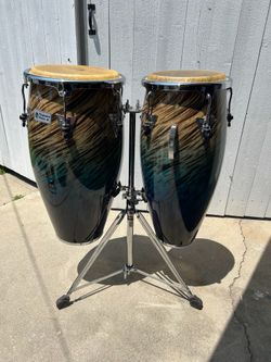 LP Performance Series Congas WITH RACK