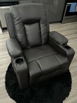 COMHOMA PU Leather Recliner Chair