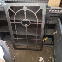 Antique Locking Secretary  Cabinet
