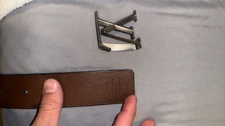Louis Vuitton belt black and brown reversible size 95/38