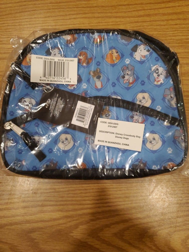 Disney Crossbody Bag And Autograph Book