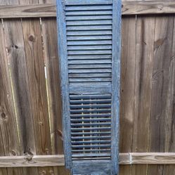 Historical Cypress Shutters – Perfect Rustic Wall Decor!