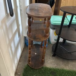 Oval 3 Tier Coffee Table