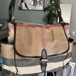 Authentic Burberry Diaper Bag 