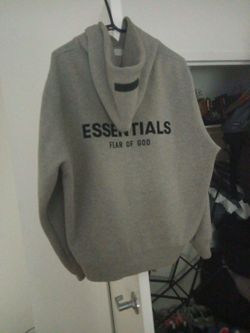 Fear of God Essentials Grey Hoodie