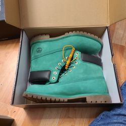 Timberland limited edition Celtics green 6 inch boot 