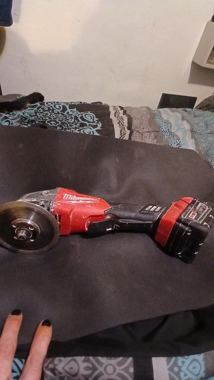 Milwaukee M18 Fuel 5 Variable Speed Breaking Grinder Paddle Switch Tool