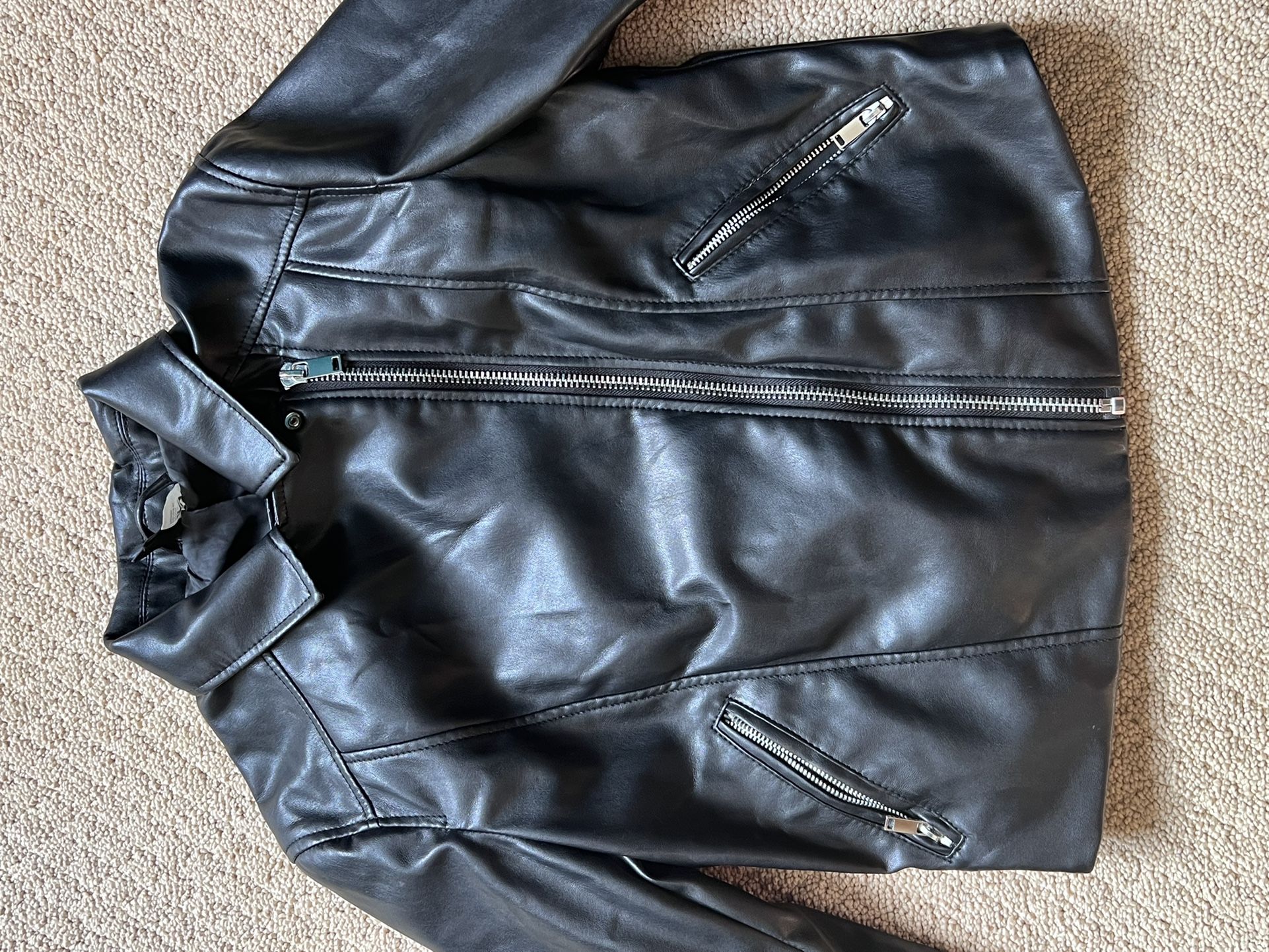 H&M Faux Leather Jacket M for Sale in Gresham, OR - OfferUp