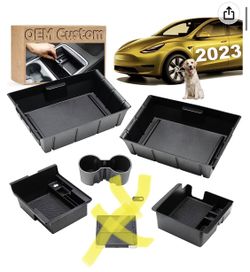 Model Y Under Seats Trays And Console Trays