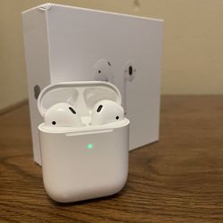 Airpods With Witless Charging Case