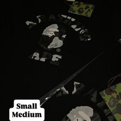 Bape Tees Small Medium