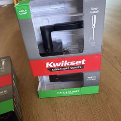 Hall and closet door handles 