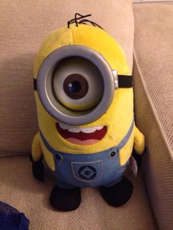 Minion plush/ light up plush!