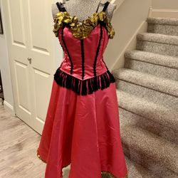Halloween/Professional Can Can Dress with Headpiece-Masquerade/Party Dress-up