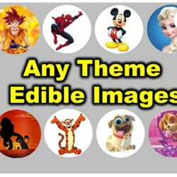 Edible Images Deco Cut Outs Stickers