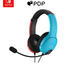 PDP AIRLITE Wired Headset: Neon Pop for Nintendo Switch, Nintend...