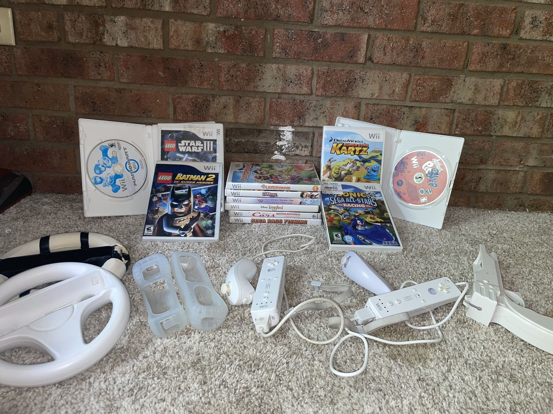 Wii console And Games