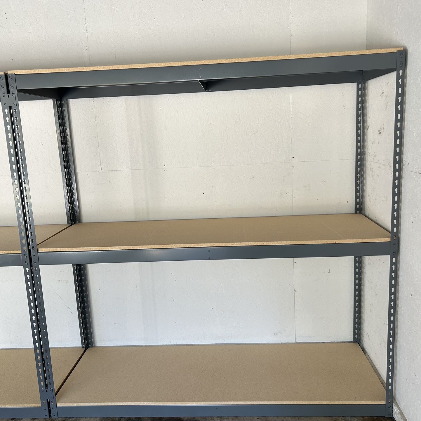 Industrial Shelving 72 in W x 24 in D Boltless Warehouse Shelves Garage Storage Racks New! Delivery Available