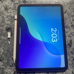 Pink iPad (10th generation) 64 GB + 1st generation Apple Pencil 