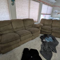 Couches For Sale $100 OBO Want To Sell ASAP