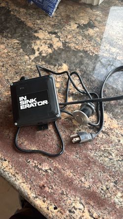 In sink erator push button garbage disposal switch