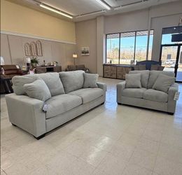 Greenbriar Smoke Living Room Set
