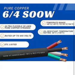 6/4-Gauge (AWG) 100