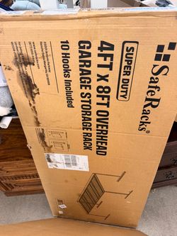 Overhead Garage Storage Rack - SafeRacks 4x8