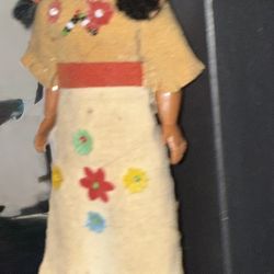 Vintage Collectors Native American Girl Doll 