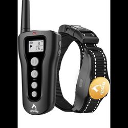  Dog Training Collar - Rechargeable Dog Training Collar with One Receiver Black