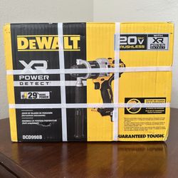 🔧 NEW DEWALT XR POWER DETECT 20V MAX Hammer Drill (Tool Only) DCD998B