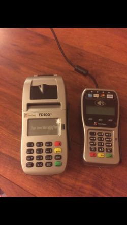 Brand New FD-100 and pin pad (EMV)