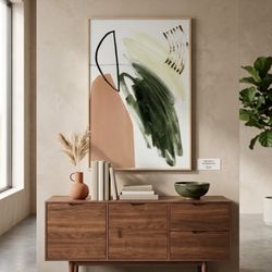 Modern Abstract Framed Wall Art