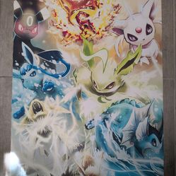 Pokemon Eeveelution Poster