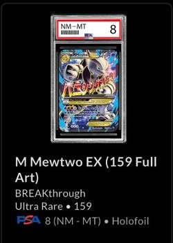 M Mewtwo EX (159 Full Art)