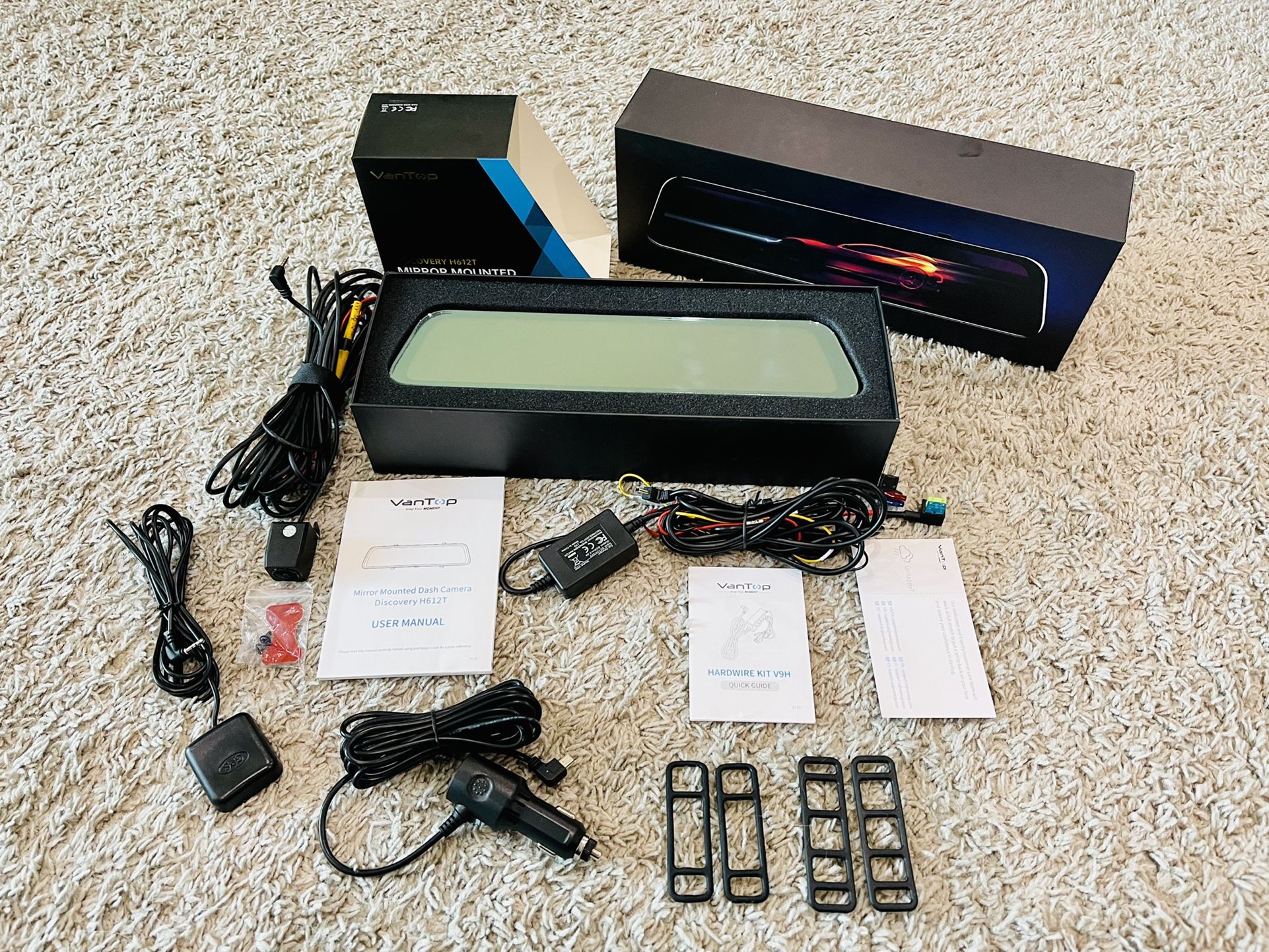 Gps H612t Car Vantop H612t Vantop H612T Dash Cam: 4K, 1080P Rear, 12