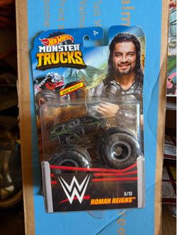 Hot wheels monster truck wwe Roman Reigns