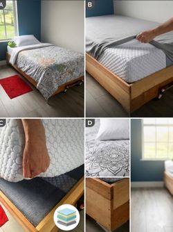 Premium Wooden Bed — Full Size