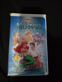 The Little Mermaid Classic VHS Rare Cover Photo