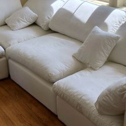 White Cloud Couch Modular Sectional Sofa 