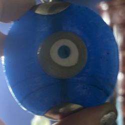 Evil Eye Glass Blown Pendant One Of A Kind 