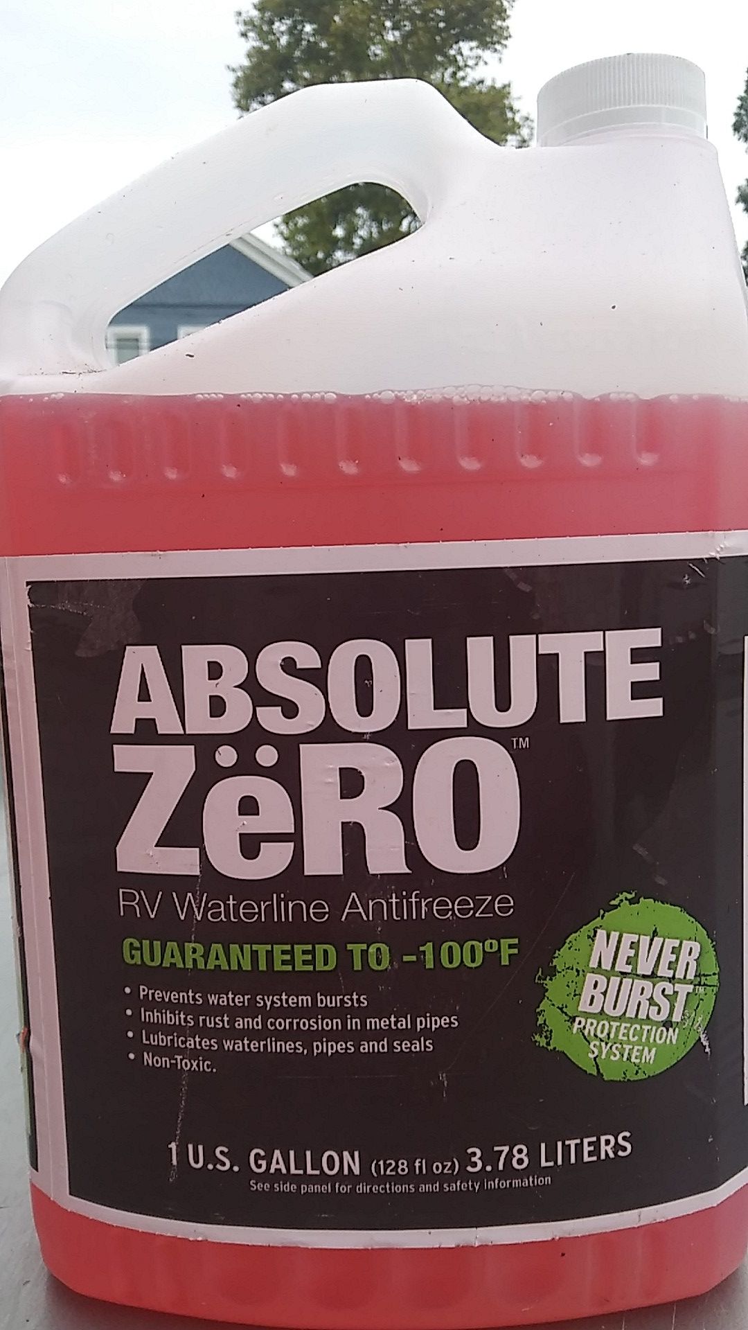 Absolute Zero RV antifreeze (16 bottles)