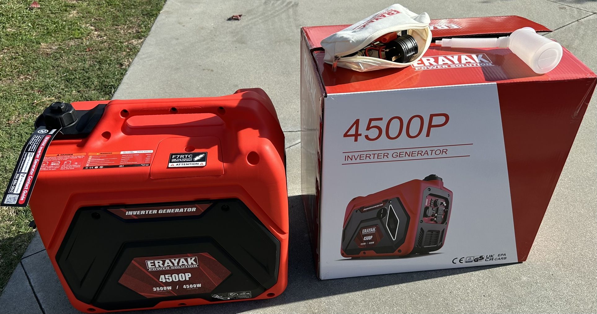 4500W Inverter Generator