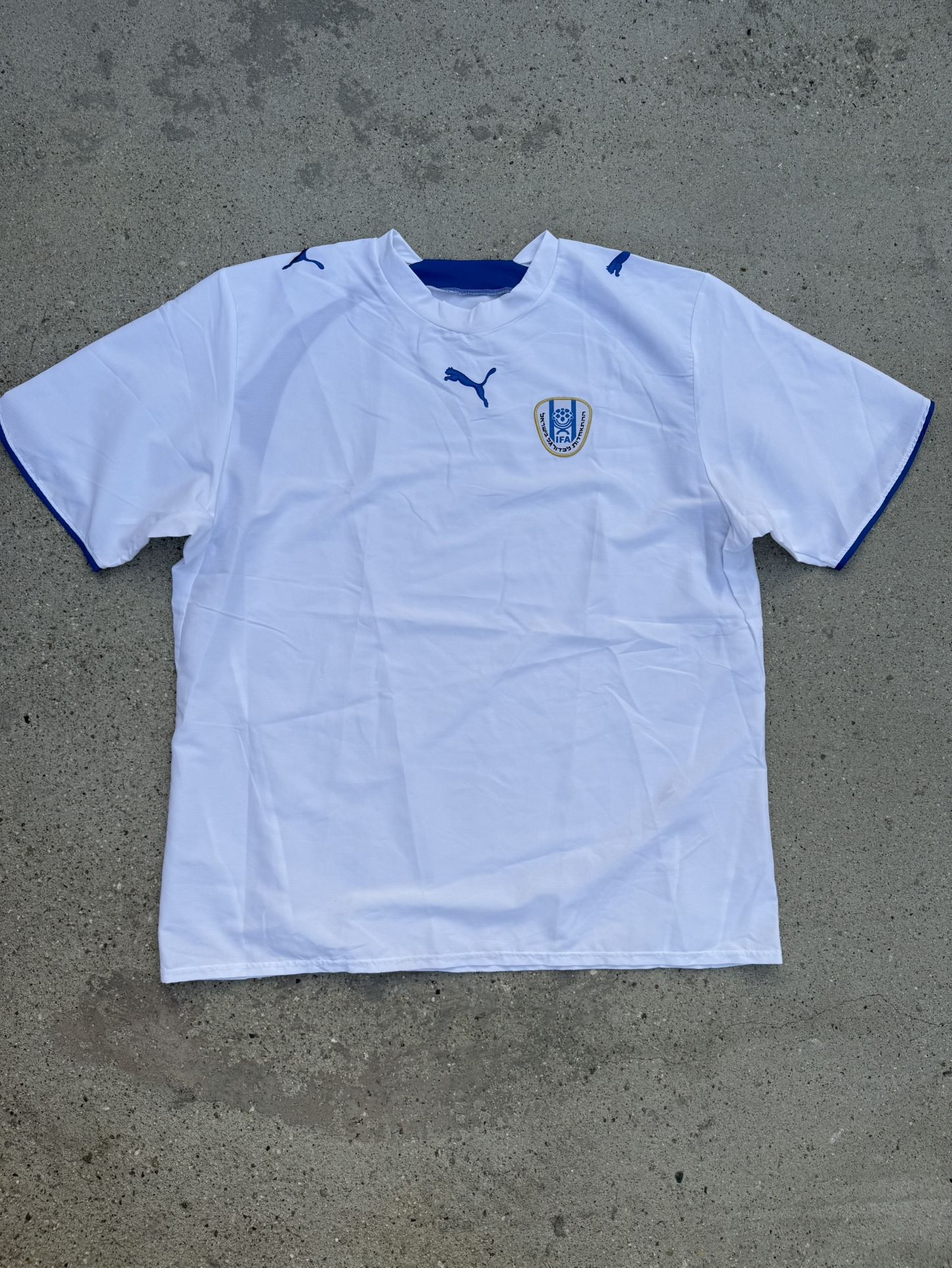 White puma Israel away jersey size XXL