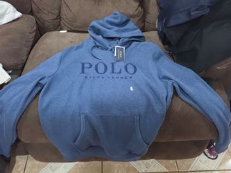 New polo hoodie mens sweater