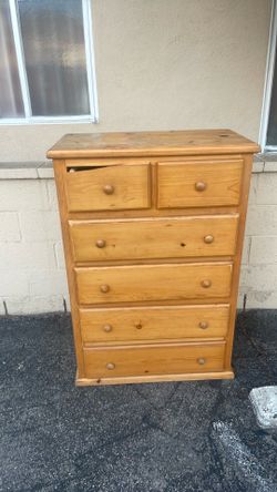Dresser and closet