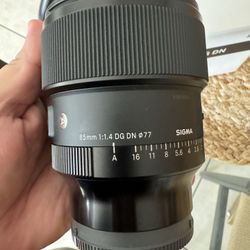 Sigma 85 1.4 DG DN