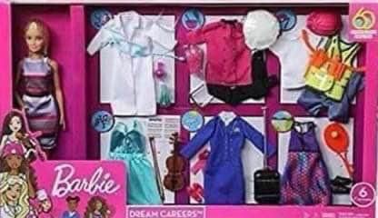 Brand New in Box Barbie Dream Careers Doll, Clothes & Accessories