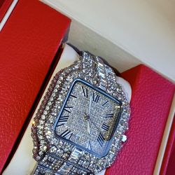 Bust Down VVS Lad Stone Watches