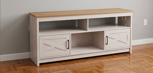 Farmhouse TV stand and coffee table set